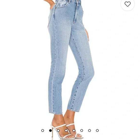 X Sofia Richie Dusters Slim Straight in Old Stone - Picture 2 of 8